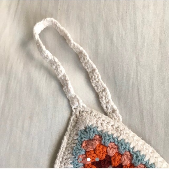 floral crochet bra top 🧶 - Picture 3 of 4